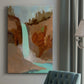 Turquoise Falls I Premium Gallery Wrapped Canvas - Ready to Hang