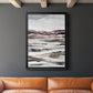 Muted Earth Layers II - Modern Framed Canvas Print