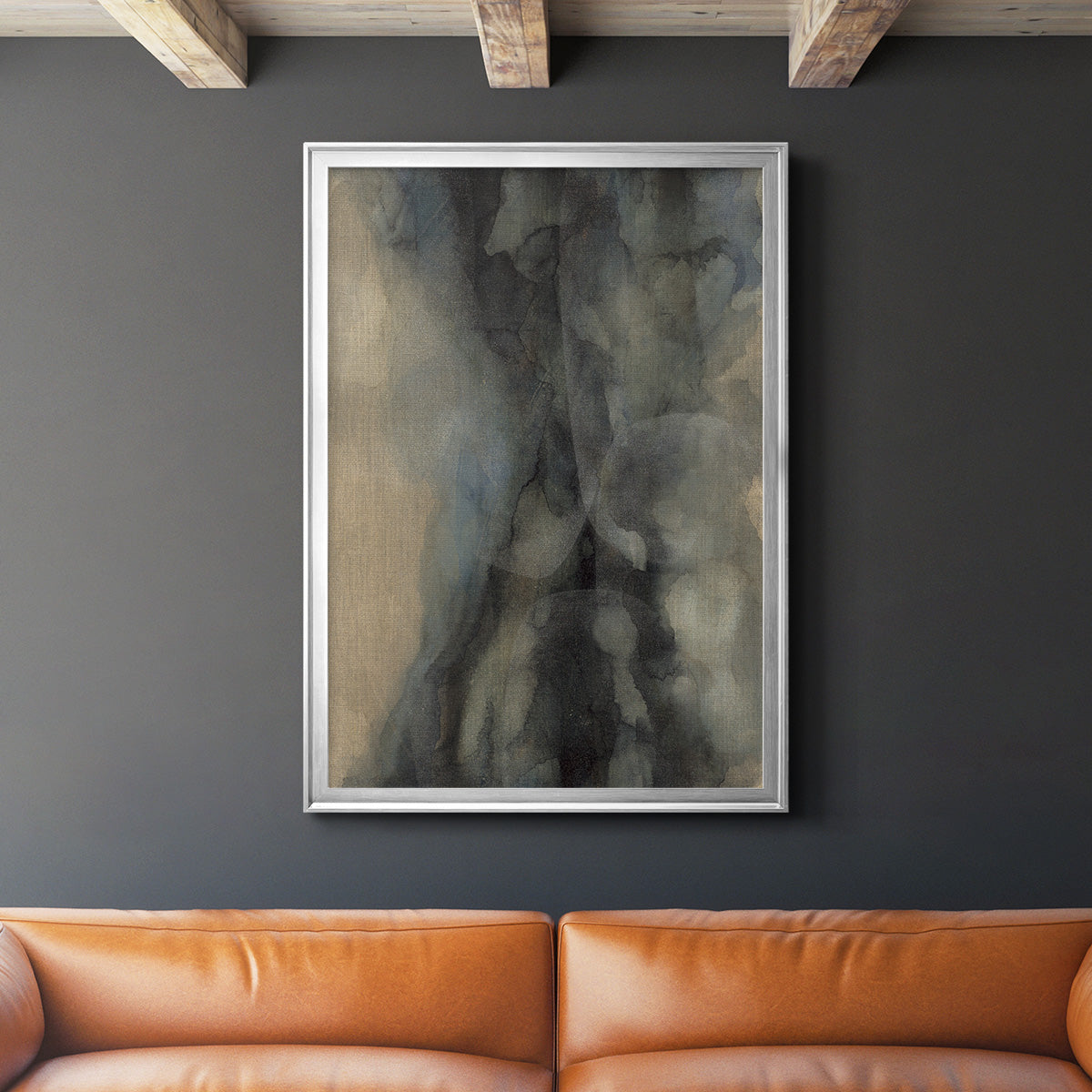 The Winter - Modern Framed Canvas Print