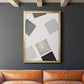 Block Encounter Revisit II - Modern Framed Canvas Print