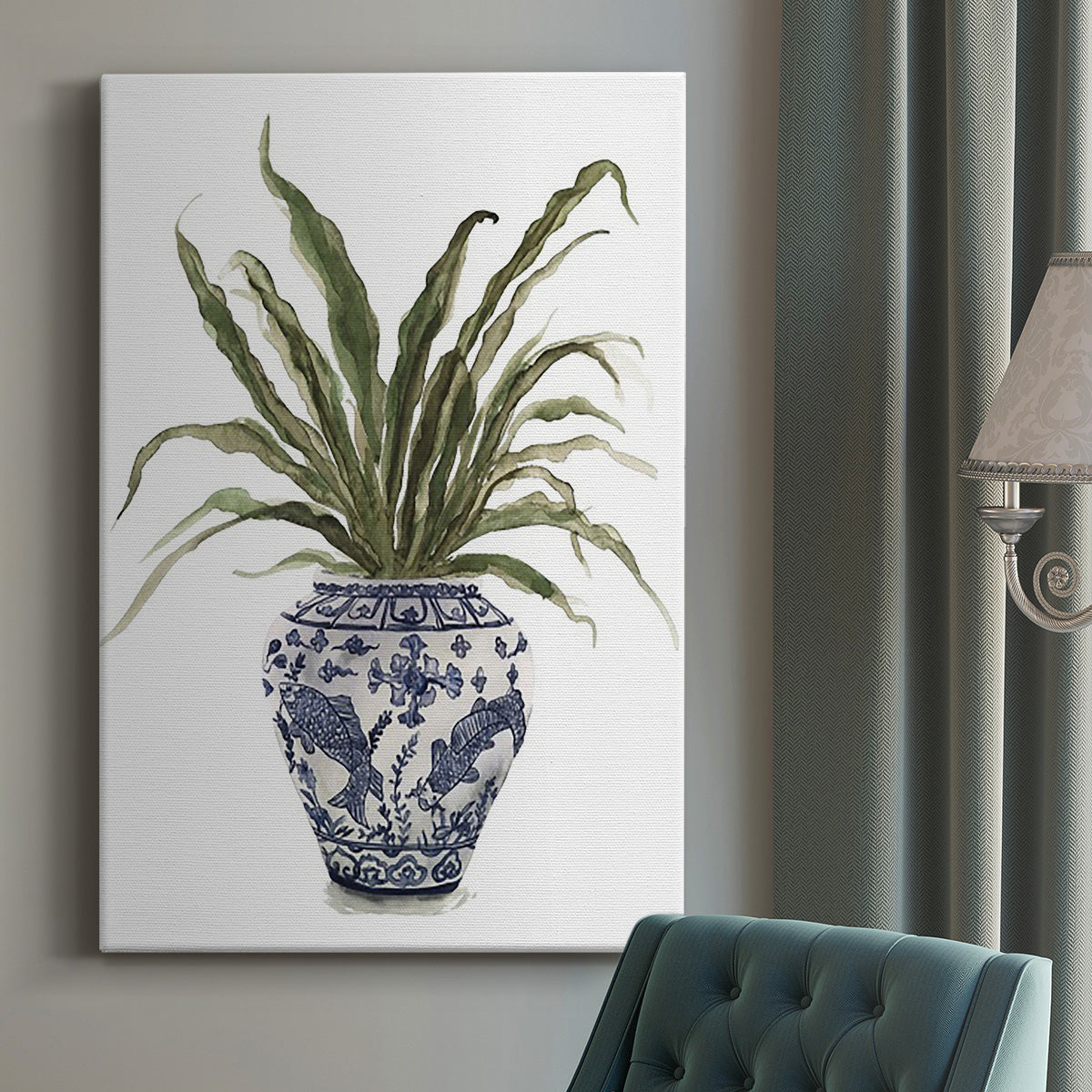 Fern House II - Canvas Art Print