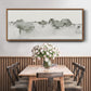 Scenic Scribble I - Floater Framed Canvas Print