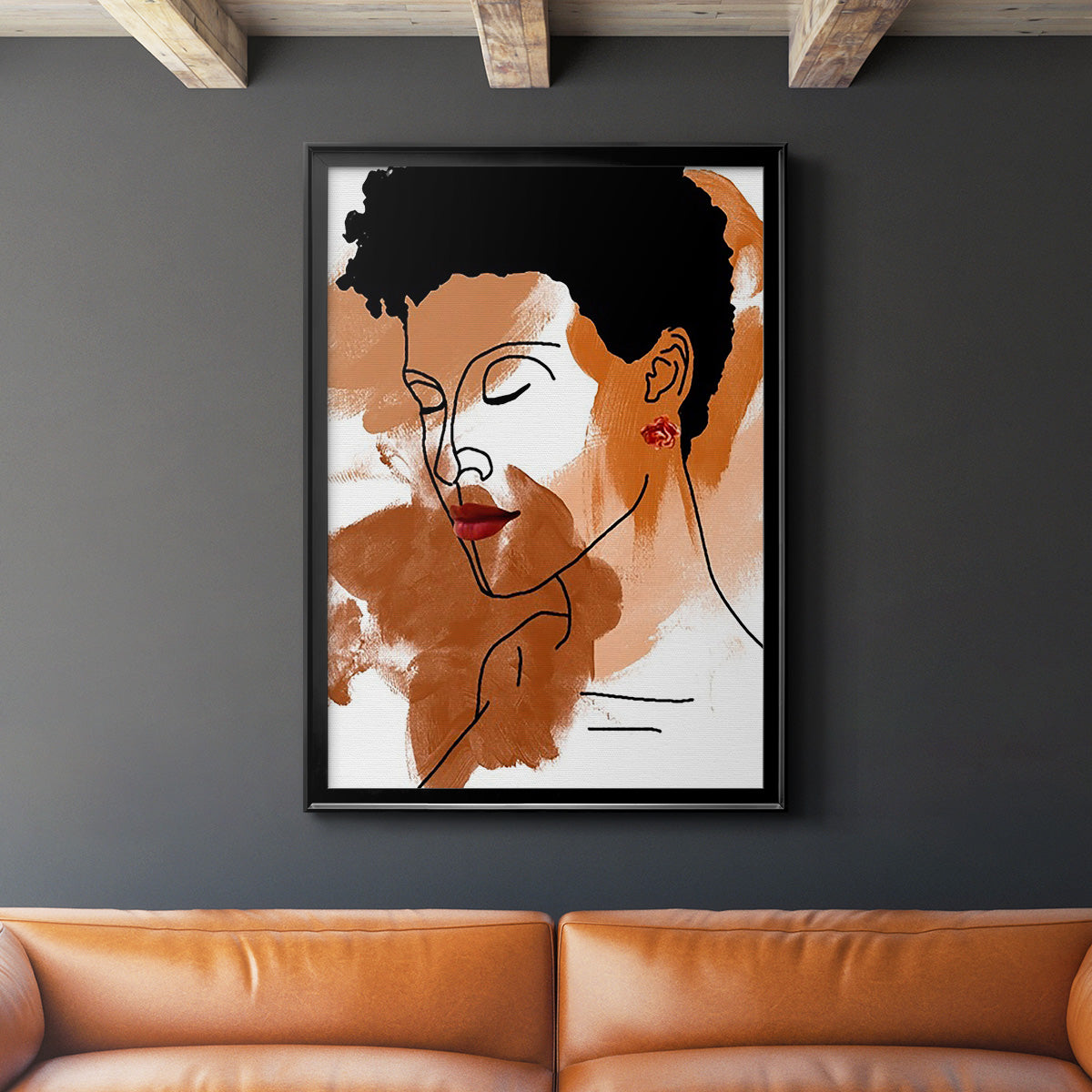 Phenomal Women III - Modern Framed Canvas Print