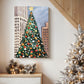 Pale Winter Wreath of Twilight - Canvas Art Print