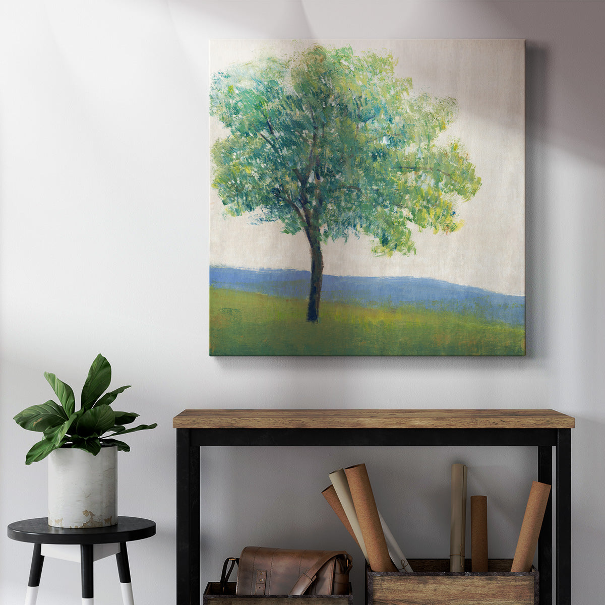 Solitary Tree I - Canvas Art Print