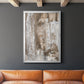 Bronzed I - Modern Framed Canvas Print