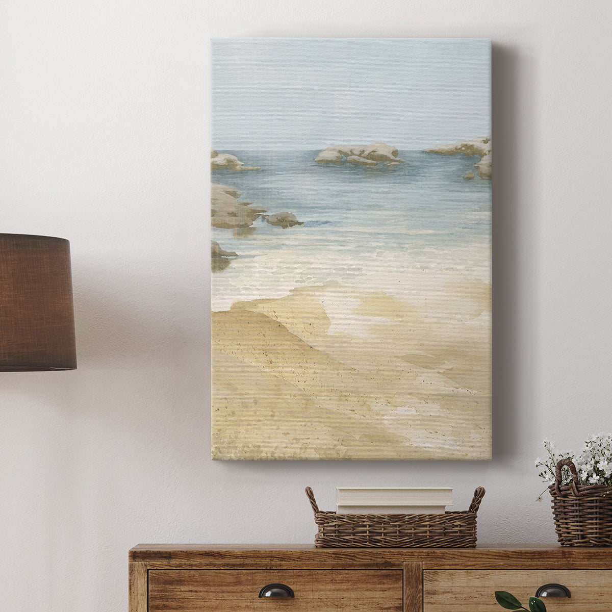 Tranquil Beach I - Canvas Art Print