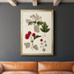 Leaves & Berries III - Modern Framed Canvas Print