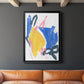 Feedback Loop I - Modern Framed Canvas Print