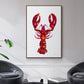 Lobster - Floater Framed Canvas Print