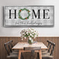 Home for the Holidays - Floater Framed Canvas Print
