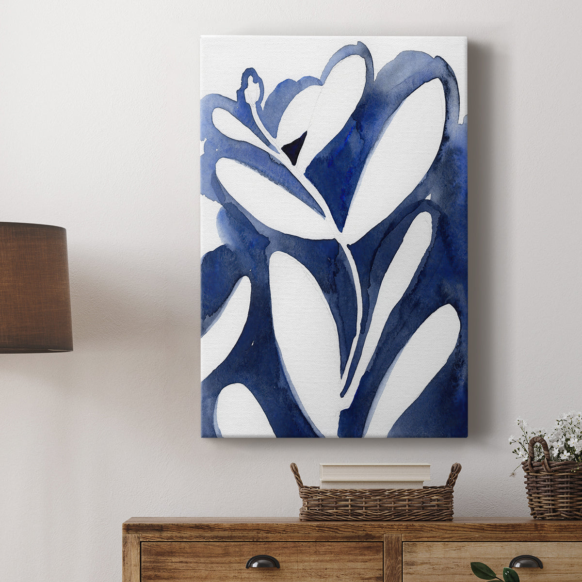 Blue Eucalyptus I - Canvas Art Print