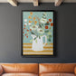 Joyful Blossoms II - Modern Framed Canvas Print