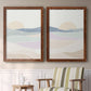 Wave Tableau I - Premium Framed Canvas 2 Piece Set - Ready to Hang