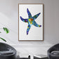 Sea Star - Framed Premium Gallery Wrapped Canvas L Frame - Ready to Hang