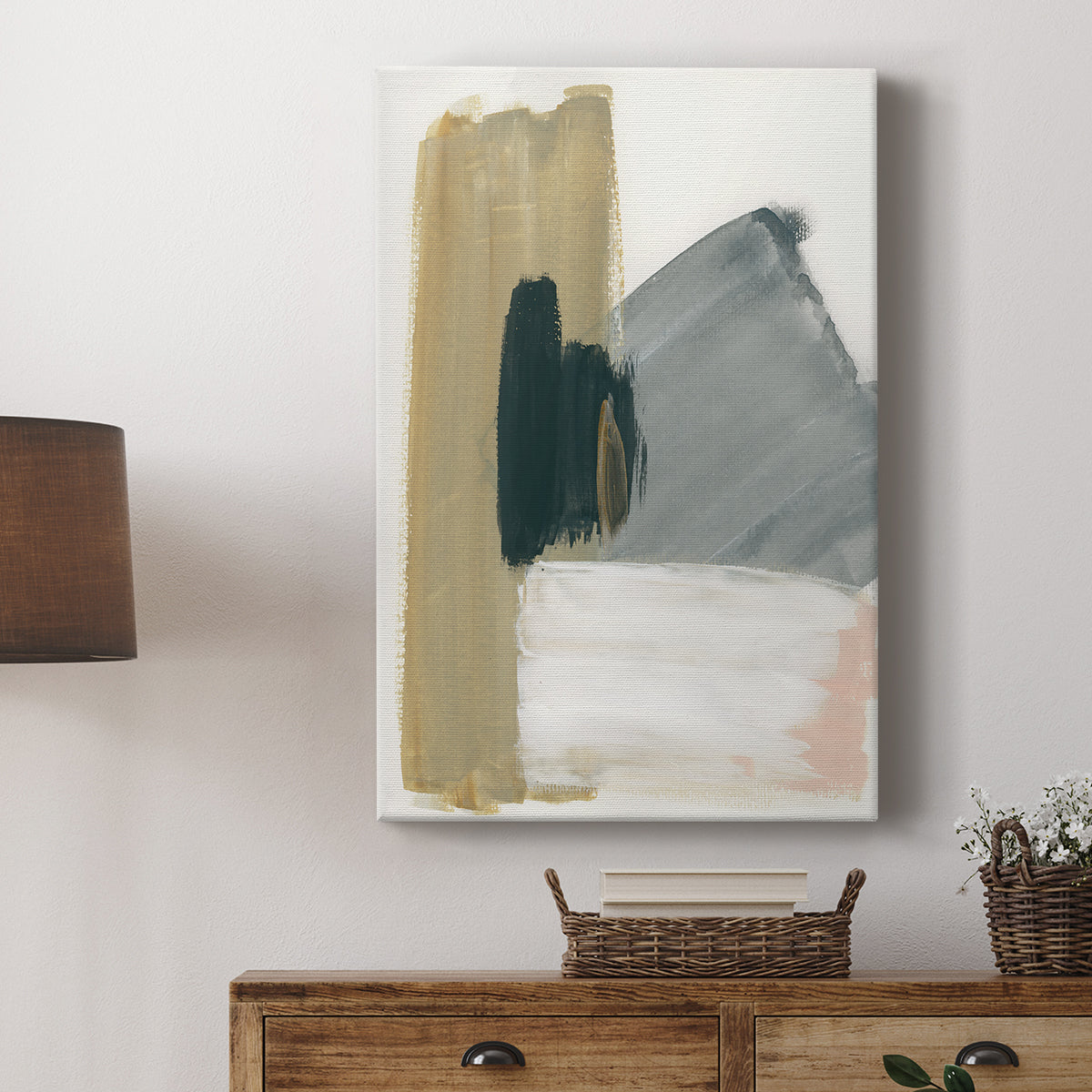 Marble Block Symmetry II - Canvas Art Print