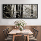 Misty Forest - Floater Framed Canvas Print