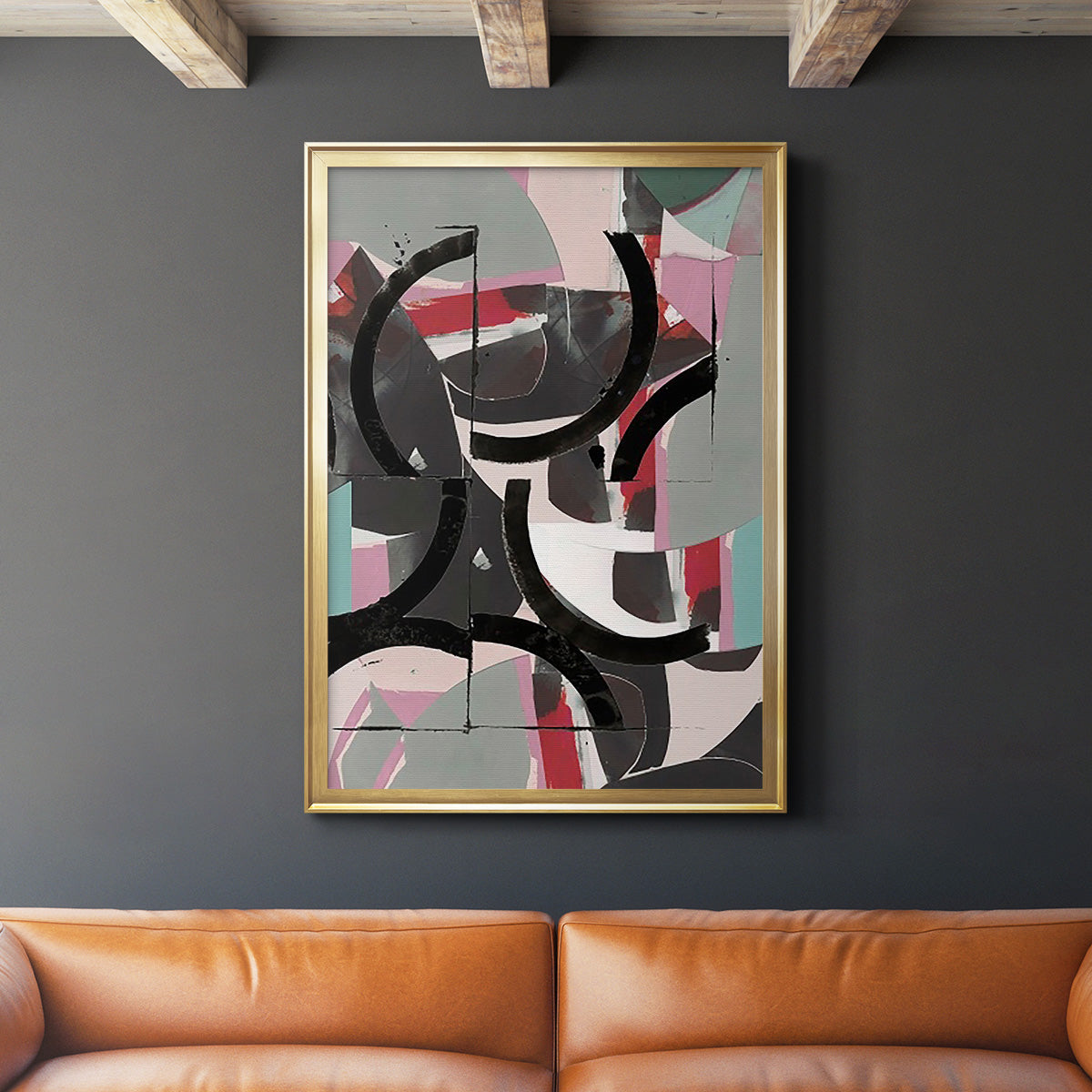 Cartissi Space II - Modern Framed Canvas Print