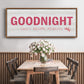 Princess Goodnight - Floater Framed Canvas Print