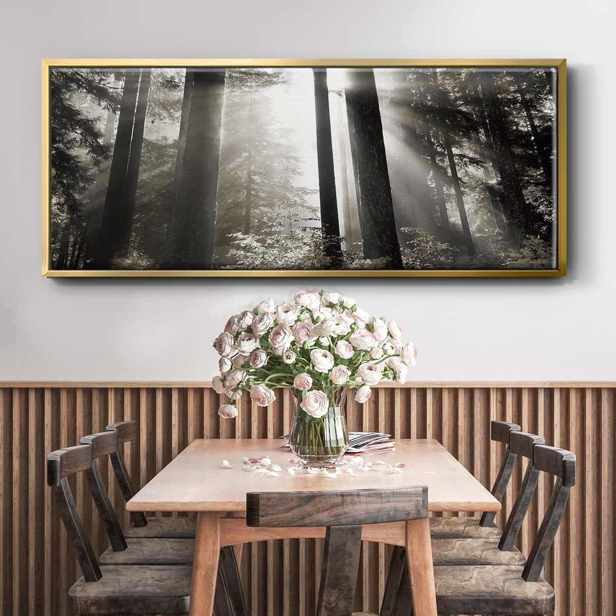 Morning Light - Floater Framed Canvas Print