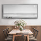 Black & White Water Panel XIV - Floater Framed Canvas Print