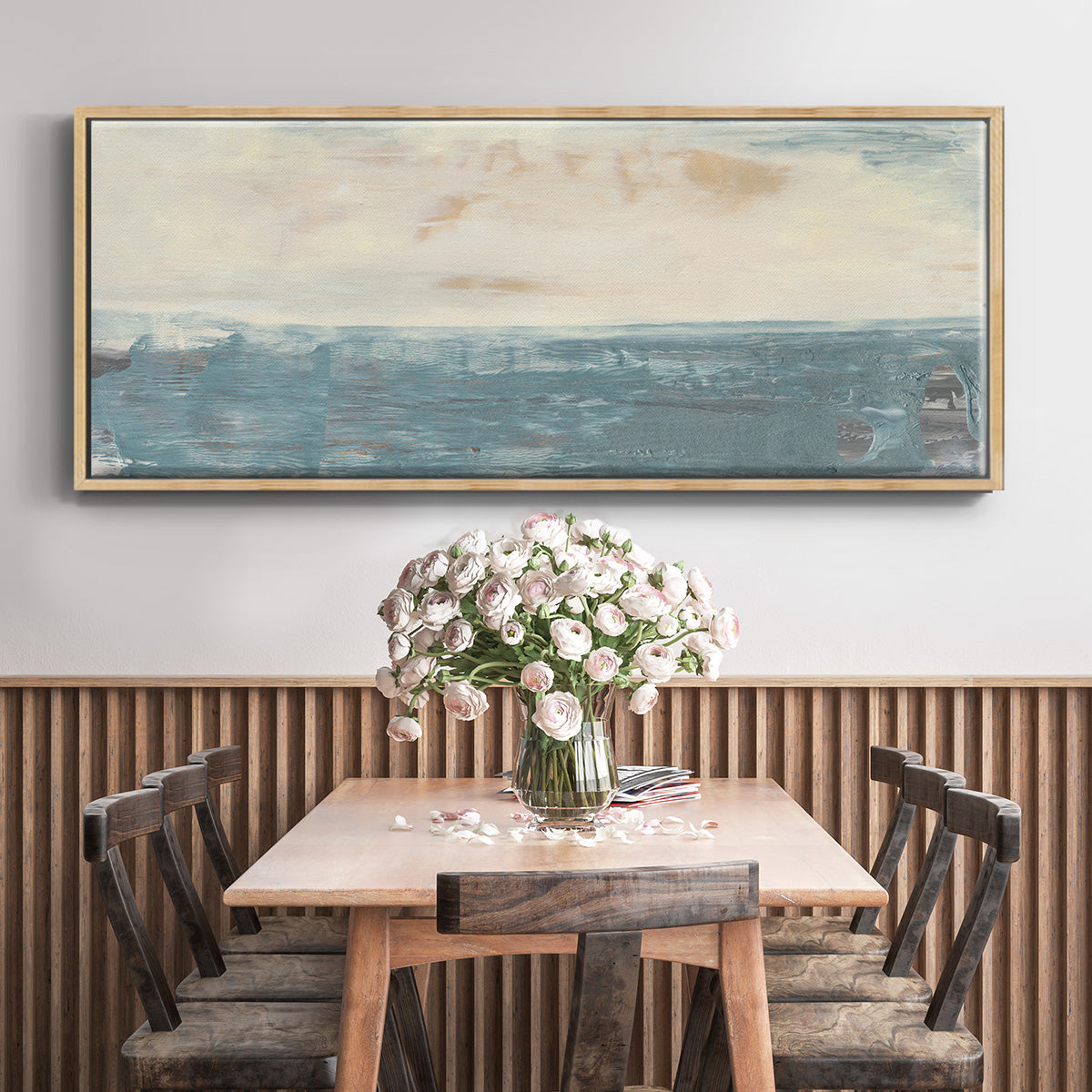 Peace and Calm III - Floater Framed Canvas Print