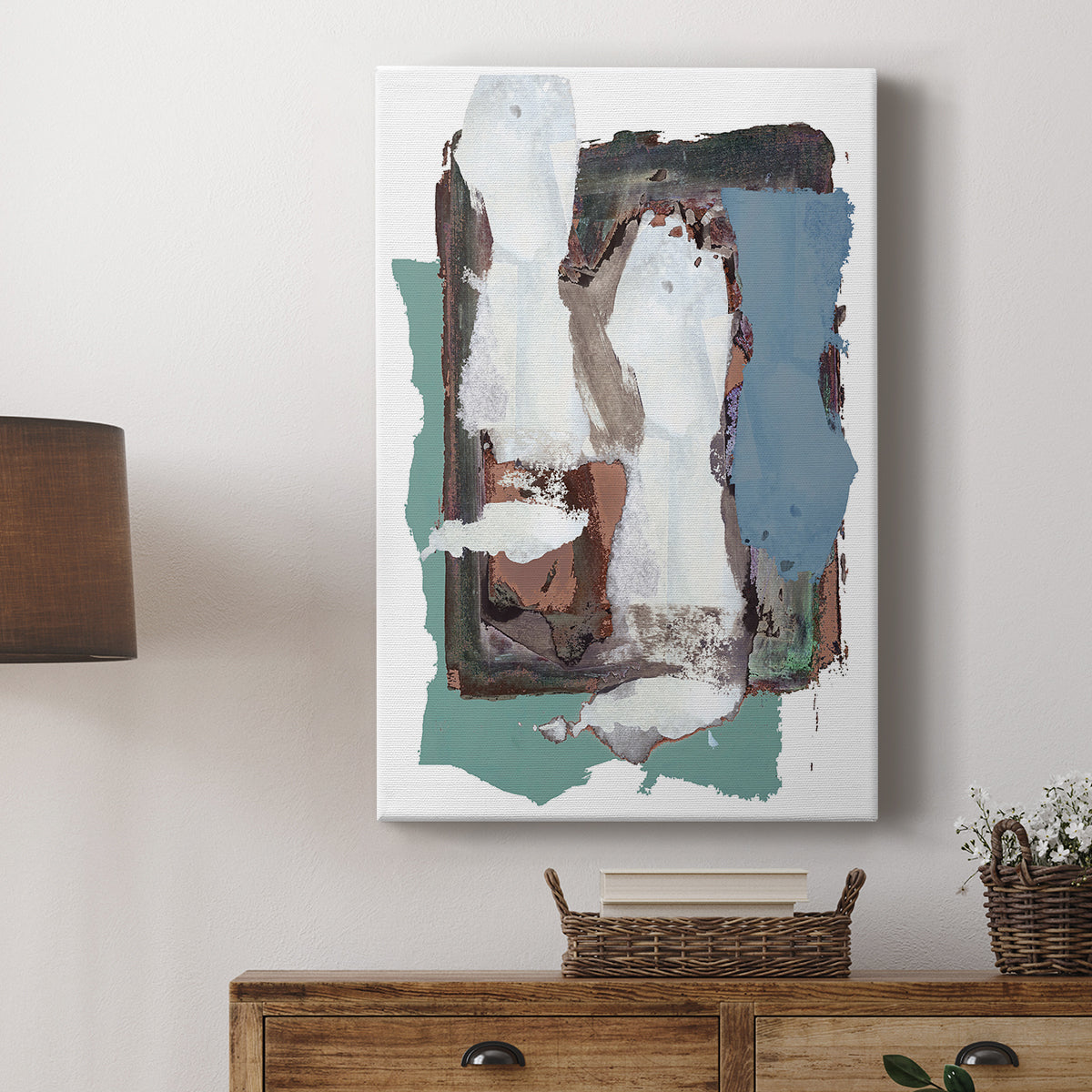 Brights Soft Wash I - Canvas Art Print
