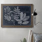 Foliage on Navy V Premium Framed Canvas- Ready to Hang