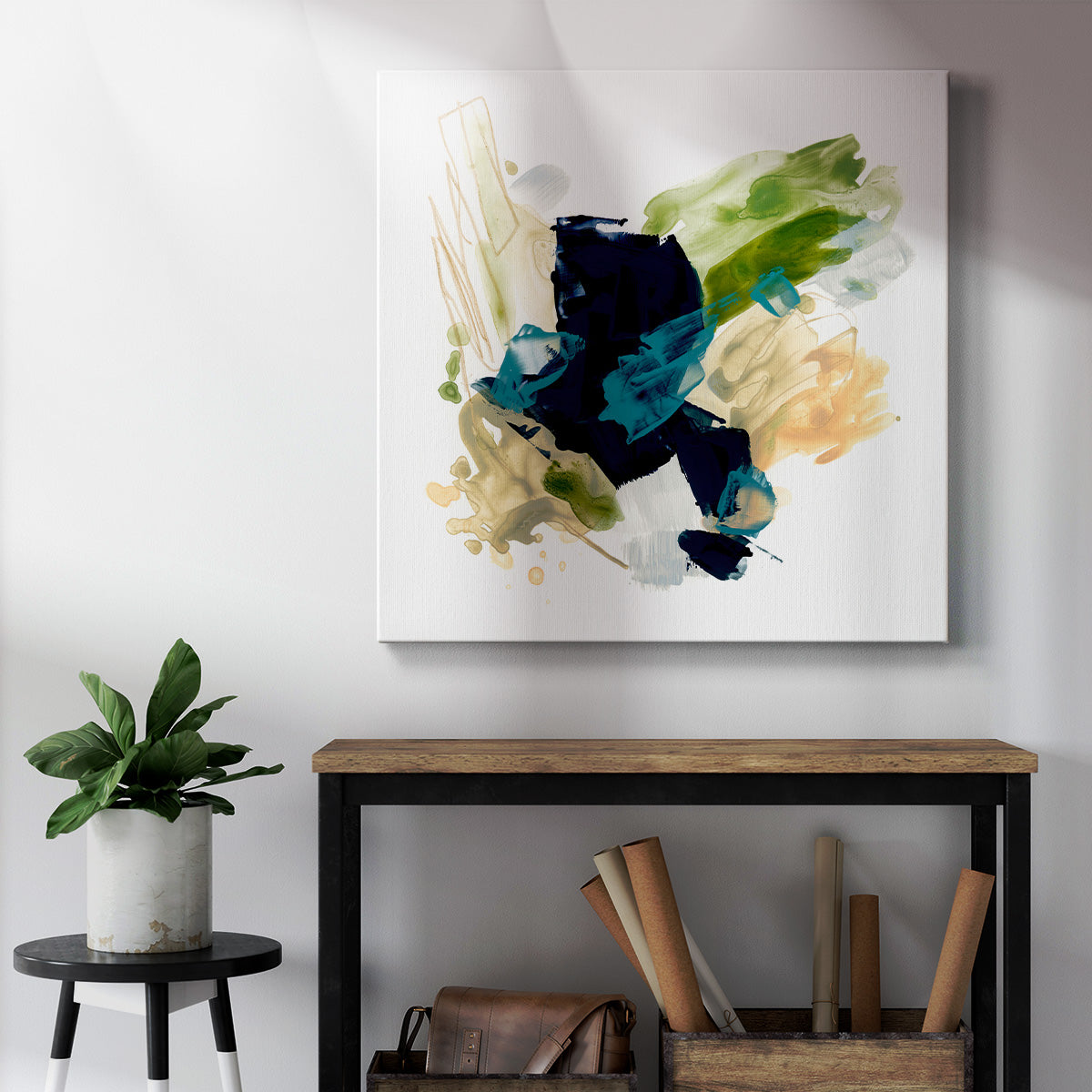 Palette Motion I - Canvas Art Print