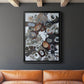 Nile River Boats - Modern Framed Canvas Print