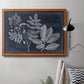 Foliage on Navy V Premium Framed Canvas- Ready to Hang