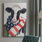 American Cow I Premium Gallery Wrapped Canvas - Ready to Hang