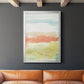 Blushing Sunrise II - Modern Framed Canvas Print