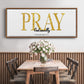 Pray Continually - Floater Framed Canvas Print
