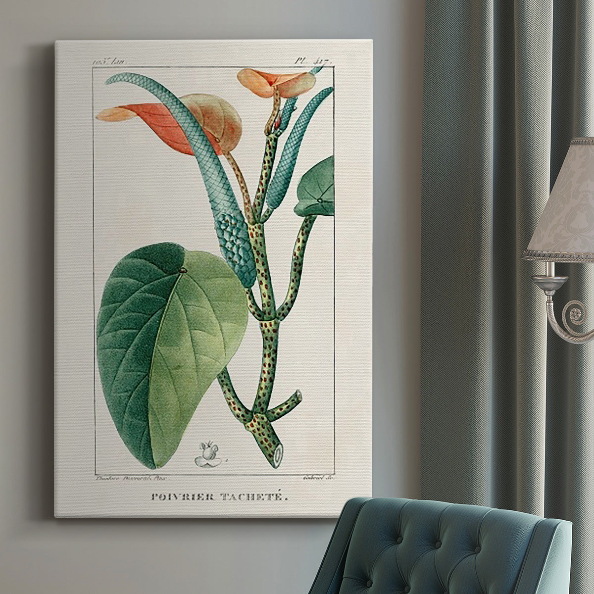 Turpin Tropical Botanicals II Premium Gallery Wrapped Canvas - Ready to Hang