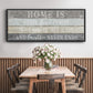Home Is Where - Floater Framed Canvas Print