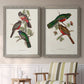 Elegant Trogons V - Premium Framed Canvas 2 Piece Set - Ready to Hang