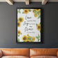 Grace Given Here - Modern Framed Canvas Print