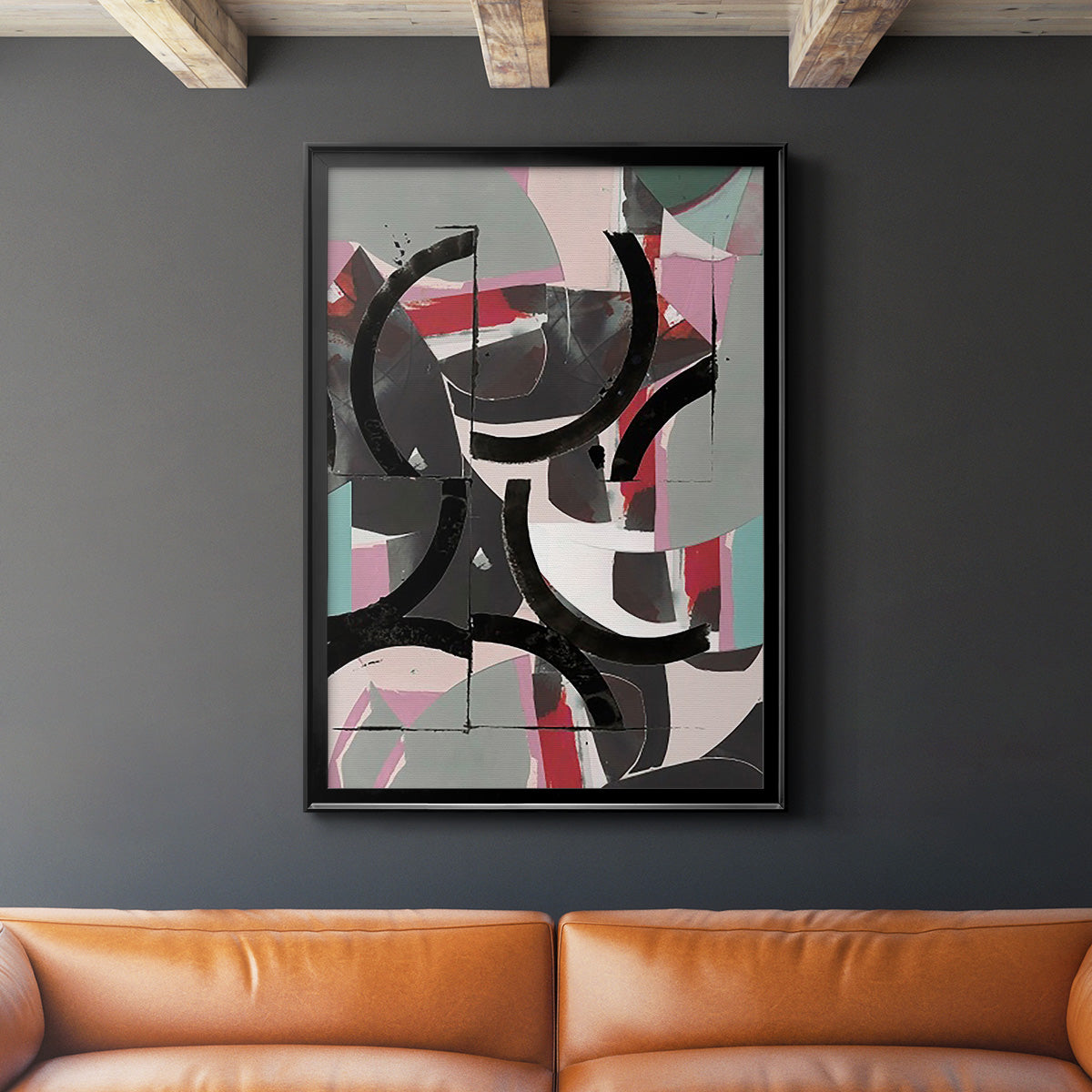 Cartissi Space II - Modern Framed Canvas Print