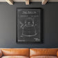Morning Routine V - Modern Framed Canvas Print