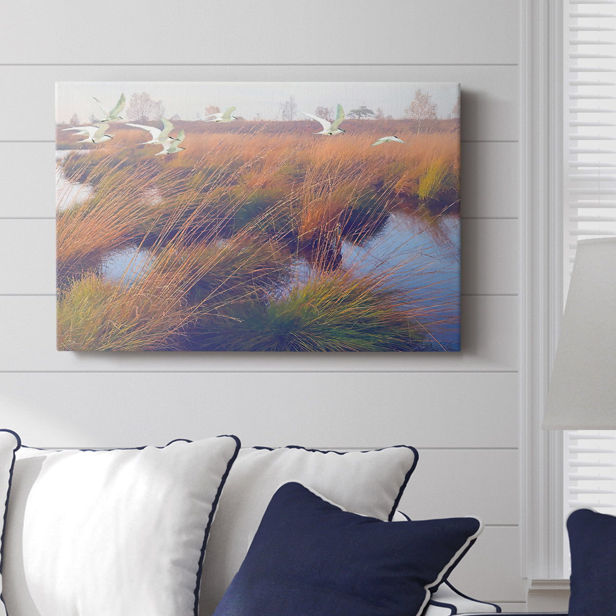 Marshland Hues II - Canvas Art Print