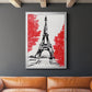 Day in Paris II - Modern Framed Canvas Print