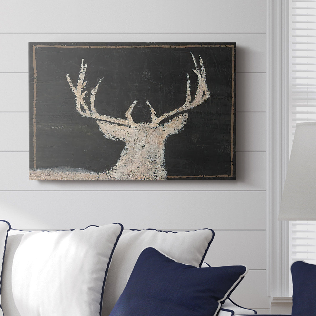 Brow Tine Deer II - Canvas Art Print