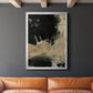 Baked Paintstrokes VI - Modern Framed Canvas Print