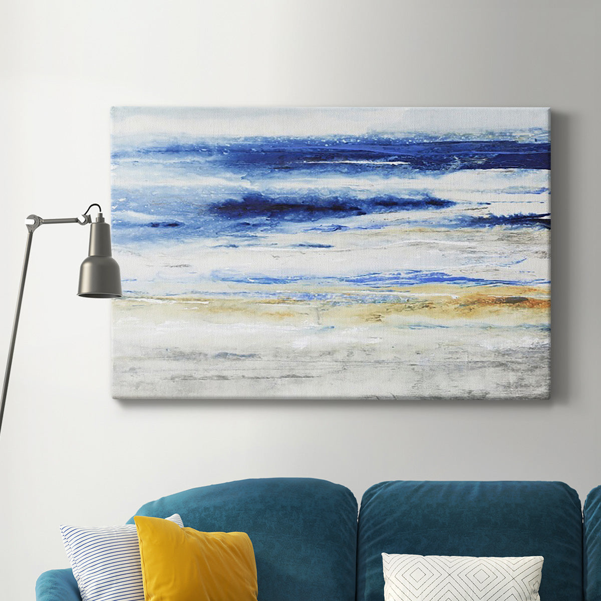 Choppy Seas I Premium Gallery Wrapped Canvas - Ready to Hang