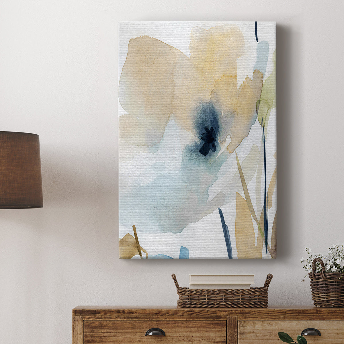 Blooming Wash II - Canvas Art Print