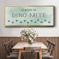 Dinomite - Floater Framed Canvas Print