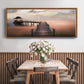 Early Morning Maldives - Floater Framed Canvas Print