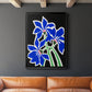 Pop Flowers IV - Modern Framed Canvas Print