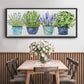 Fresh Herb Collection - Floater Framed Canvas Print